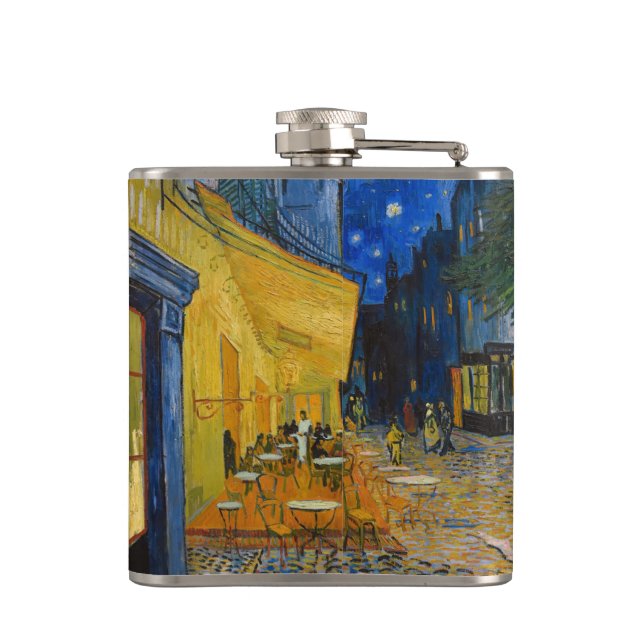 Vincent van Gogh - Cafe Terrace at Night Flask (Back)