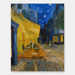 Vincent van Gogh - Cafe Terrace at Night Foam Board