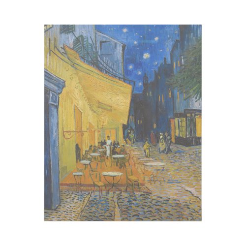 Vincent van Gogh _ Cafe Terrace at Night Gallery Wrap