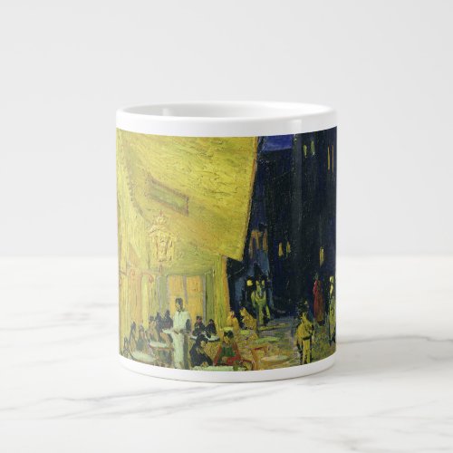 Vincent van Gogh _ Cafe Terrace at Night Giant Coffee Mug