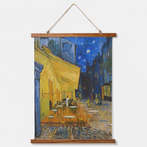 Vincent van Gogh _ Cafe Terrace at Night Hanging Tapestry