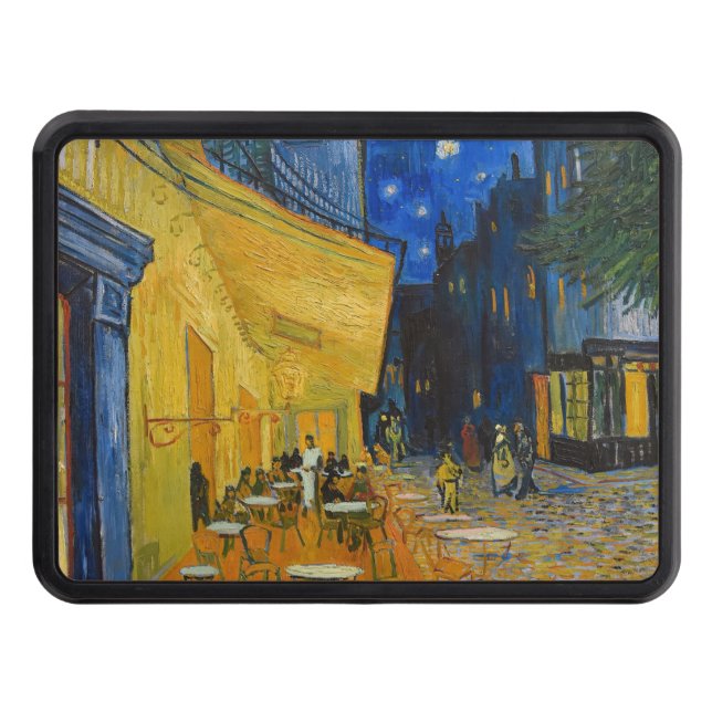 Vincent van Gogh - Cafe Terrace at Night Hitch Cover (Front)