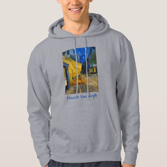 Vincent van Gogh - Cafe Terrace at Night Hoodie (Front)