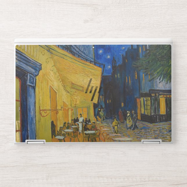 Vincent van Gogh - Cafe Terrace at Night HP Laptop Skin (Front)