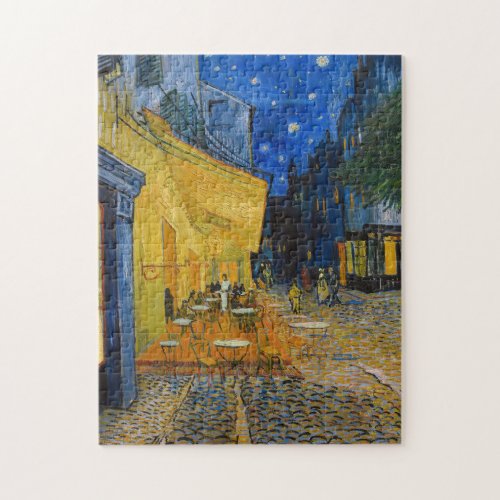 Vincent van Gogh _ Cafe Terrace at Night Jigsaw Puzzle