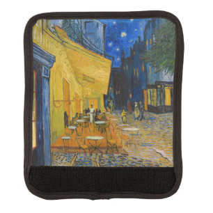 Vincent van Gogh - Cafe Terrace at Night Luggage Handle Wrap