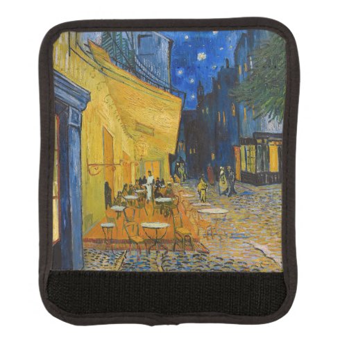 Vincent van Gogh _ Cafe Terrace at Night Luggage Handle Wrap