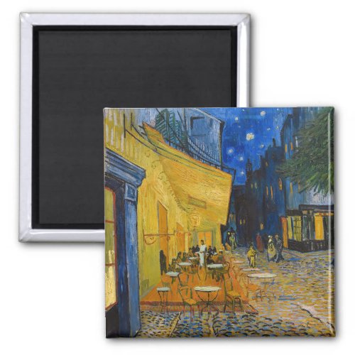 Vincent van Gogh _ Cafe Terrace at Night Magnet