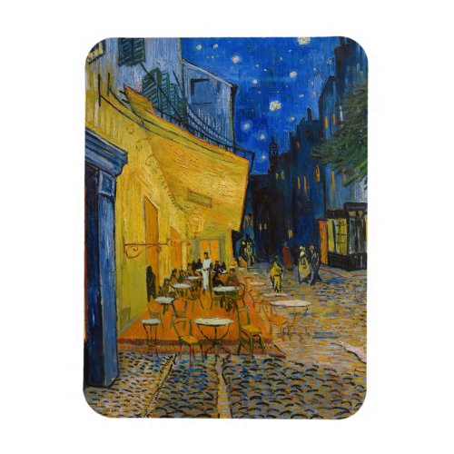 Vincent van Gogh _ Cafe Terrace at Night Magnet