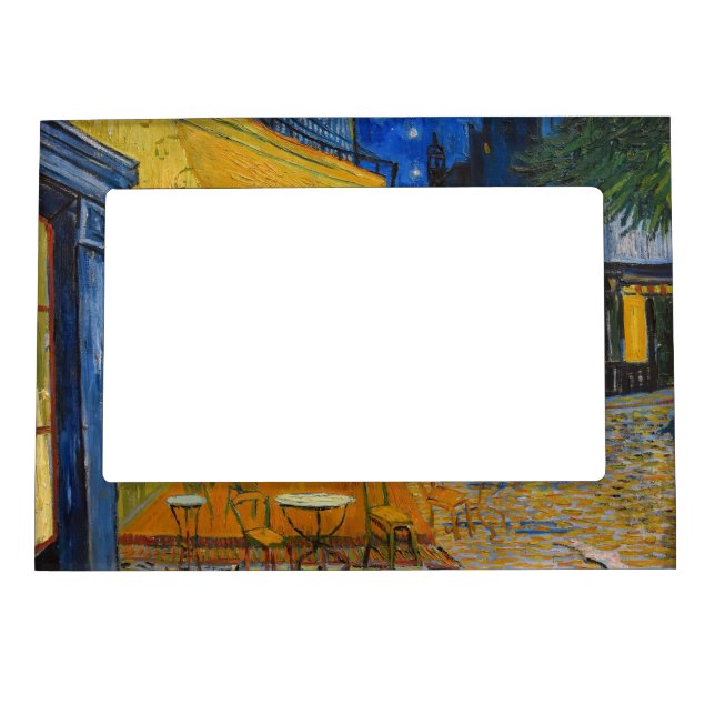 Vincent van Gogh - Cafe Terrace at Night Magnetic Frame (Front)
