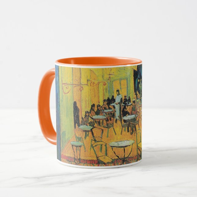 Vincent van Gogh Café Terrace at Night Mug (Front Left)