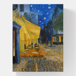 Vincent van Gogh - Cafe Terrace at Night Paperweight