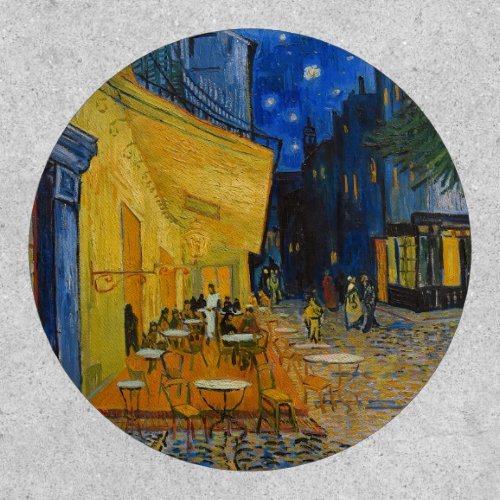 Vincent van Gogh _ Cafe Terrace at Night Patch