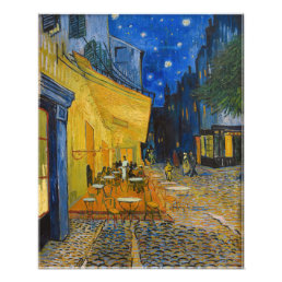 Vincent van Gogh - Cafe Terrace at Night Photo Print