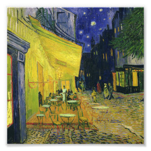 Vincent van Gogh - Cafe Terrace at Night Photo Print