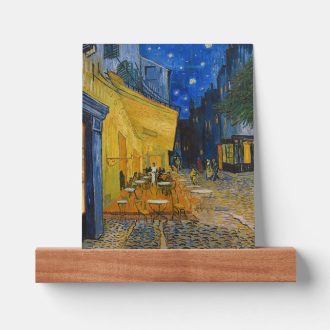 Vincent van Gogh - Cafe Terrace at Night Picture Ledge (Front)