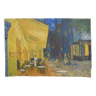 Vincent van Gogh - Cafe Terrace at Night Pillow Case
