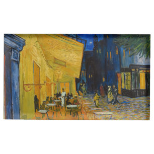 Vincent van Gogh - Cafe Terrace at Night Place Card Holder