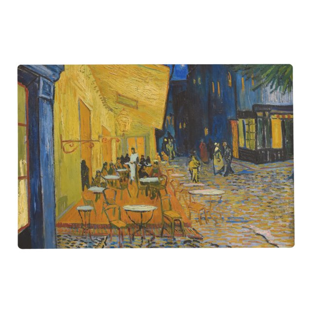 Vincent van Gogh - Cafe Terrace at Night Placemat (Front)