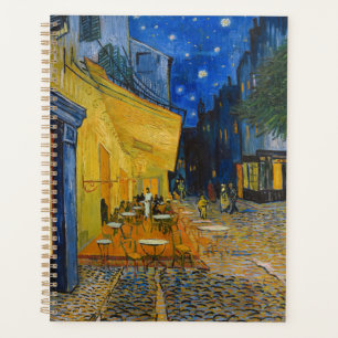 Vincent van Gogh - Cafe Terrace at Night Planner