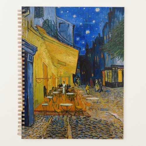 Vincent van Gogh _ Cafe Terrace at Night Planner