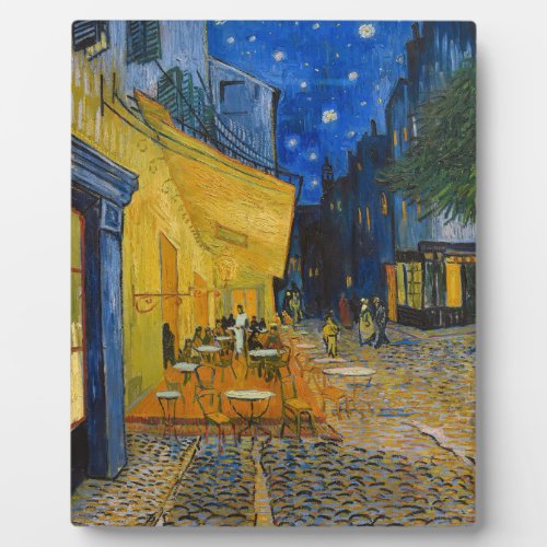 Vincent van Gogh _ Cafe Terrace at Night Plaque