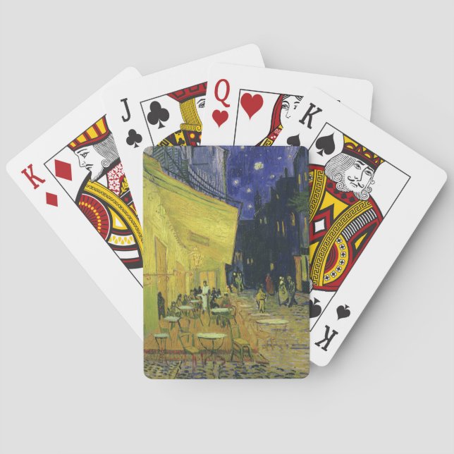 Vincent van Gogh - Cafe Terrace at Night Poker Cards (Back)