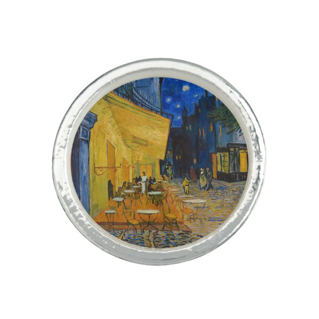 Vincent van Gogh - Cafe Terrace at Night Ring (Front)