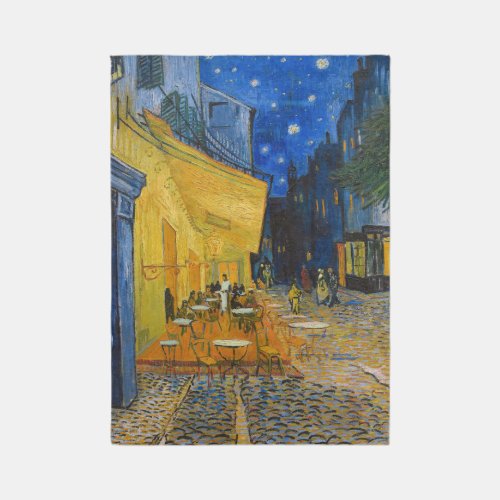 Vincent van Gogh _ Cafe Terrace at Night Rug