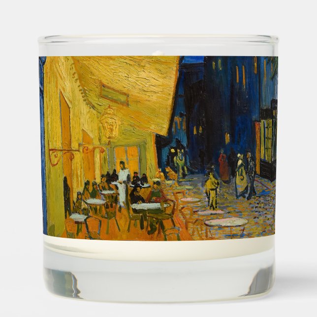 Vincent van Gogh - Cafe Terrace at Night Scented Candle (Front)