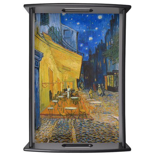 Vincent van Gogh _ Cafe Terrace at Night Serving Tray