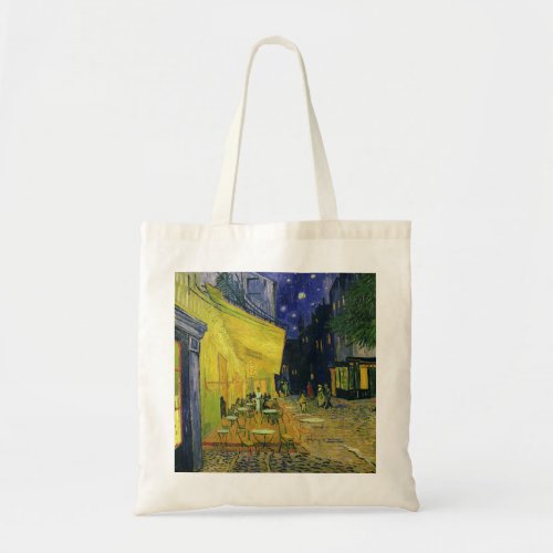 Vincent van Gogh _ Cafe Terrace at Night Tote Bag
