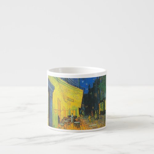 Vincent Van Gogh Cafe Terrace Masterpiece Espresso Cup