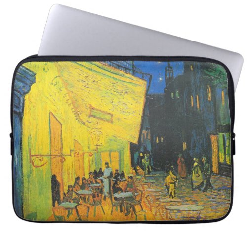 Vincent Van Gogh Cafe Terrace Masterpiece Laptop Sleeve