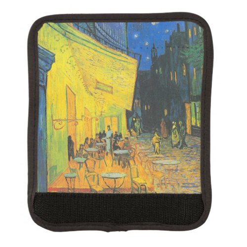 Vincent Van Gogh Cafe Terrace Masterpiece Luggage Handle Wrap