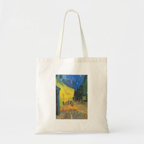 Vincent Van Gogh Cafe Terrace Masterpiece Tote Bag