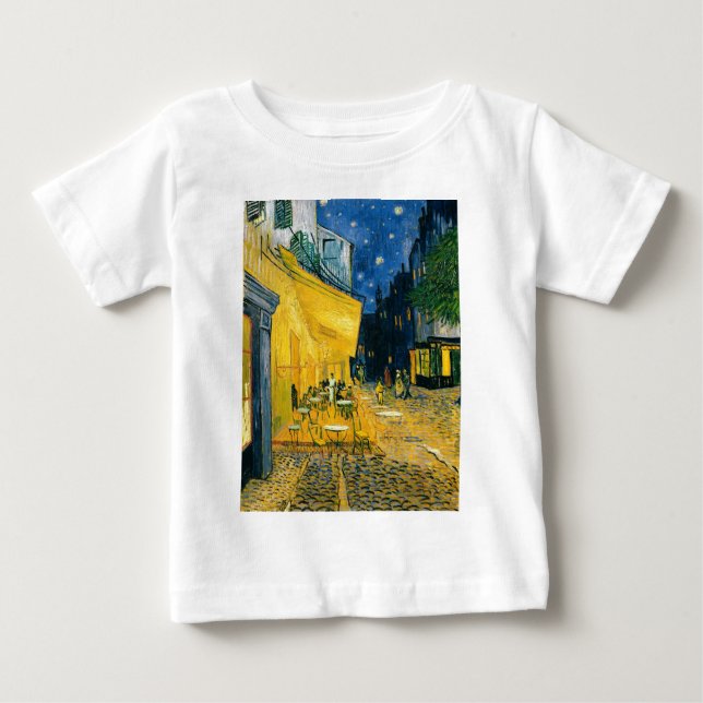 Vincent van Gogh | Cafe Terrace, Place du Forum Baby T-Shirt (Front)