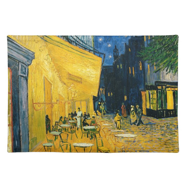 Vincent van Gogh | Cafe Terrace, Place du Forum Placemat (Front)