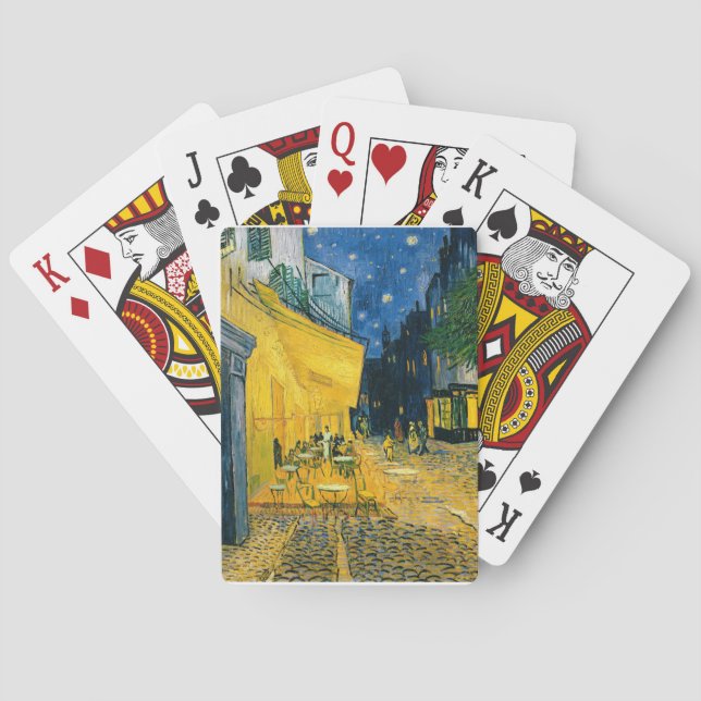 Vincent van Gogh | Cafe Terrace, Place du Forum Poker Cards (Back)