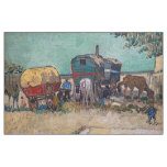 Vincent Van Gogh - Caravans, Gypsy Camp near Arles Fabric