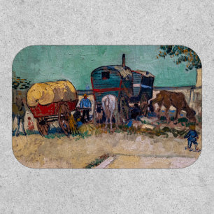 Vincent Van Gogh - Caravans, Gypsy Camp near Arles Patch