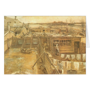 Vincent van Gogh - Carpenter's Yard and Laundry Cards
