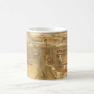 Vincent van Gogh - Carpenter's Yard and Laundry Coffee Mug