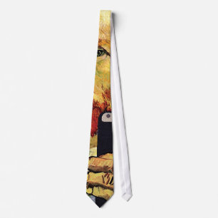 Vincent Van Gogh Cellphone Selfie Self Portrait Tie