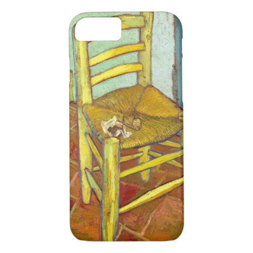 Vincent Van Gogh Chair with Pipe iPhone 87 Case