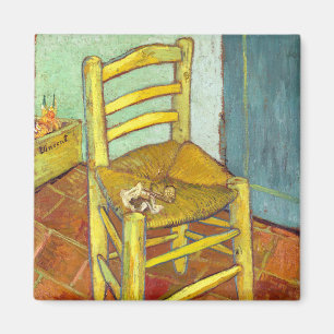 Vincent Van Gogh Chair with Pipe Magnet