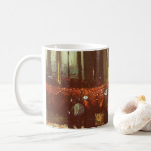 Vincent van Gogh - Chapel at Nuenen, Churchgoers Coffee Mug