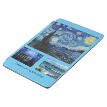 Vincent van Gogh collage of popular artworks, iPad Air Cover