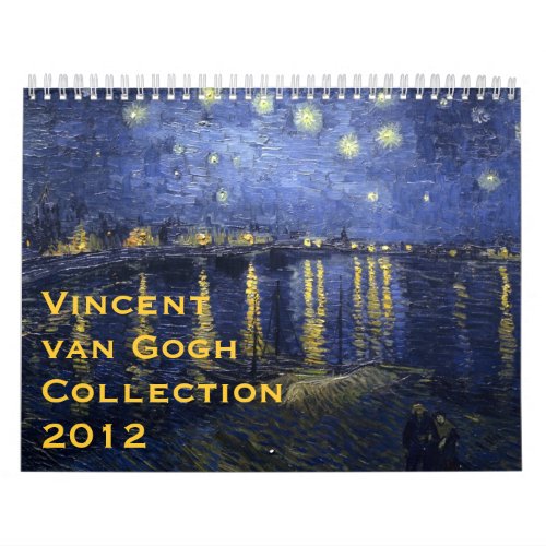 Vincent van Gogh Collection 2012 Calendar