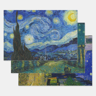 Vincent van Gogh Collection, Decoupage Wrapping Paper Sheets